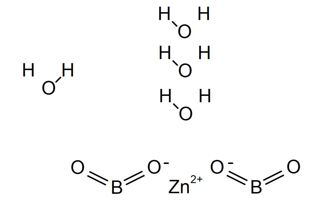 Zinc Borate Chemical Structure